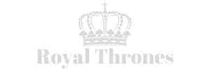 Royal Thrones Gray Logo Wide Royal Thrones gray logo