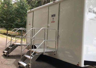 Trailer at outdoor event