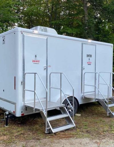 Royal Thrones Trailer at outdoor event