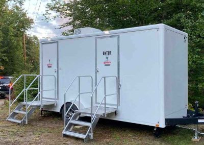 Trailer at outdoor event