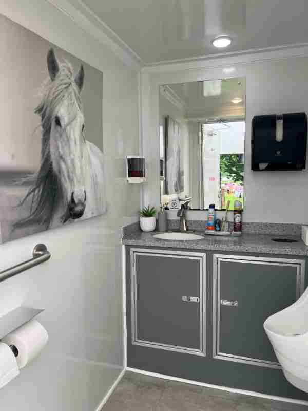 Trailer 2 600 x 700 Luxury Portable Restrooms in Ohio
