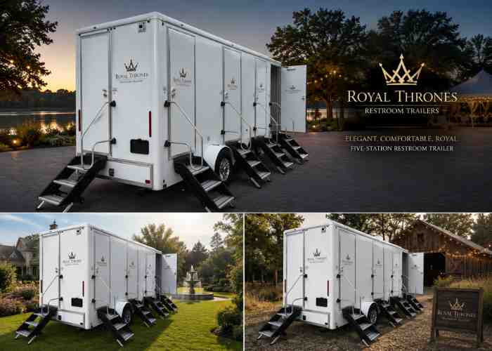 Oklahoma Restroom Trailers