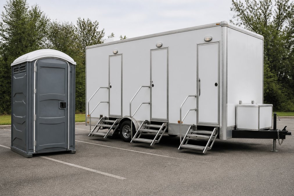 Portable Toilet vs Restroom Trailer Rental: 2026 Guide